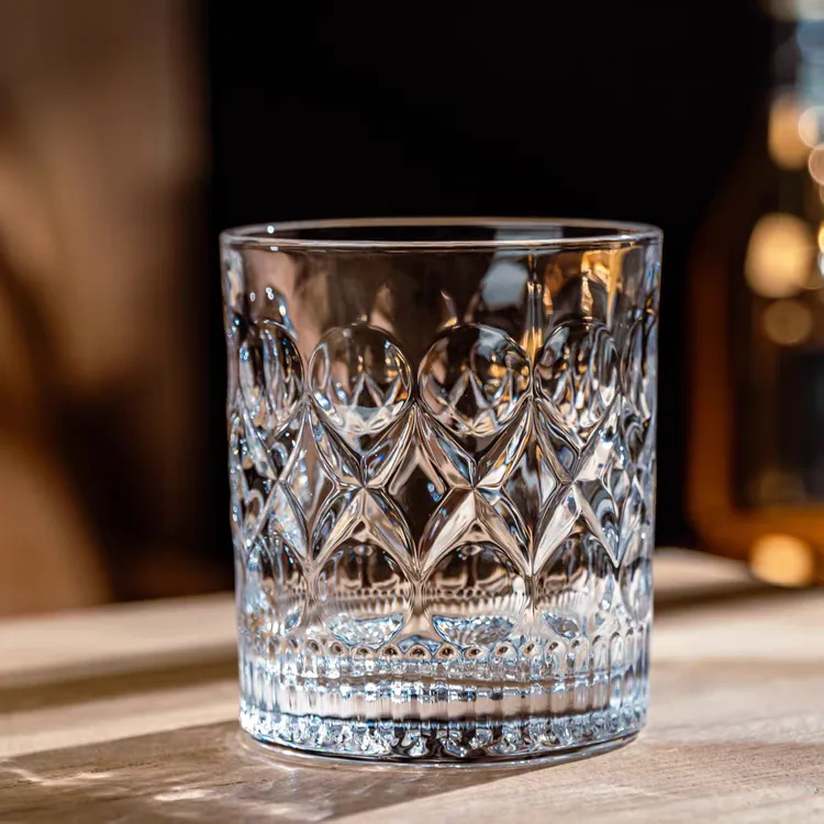家用商用ktv酒吧威士忌杯洋酒杯玻璃喝水杯创意一只装