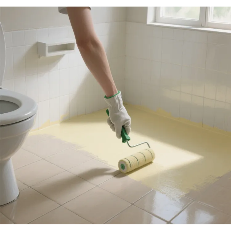 法色瓦贝diy墙面瓷砖翻新改色水性漆—卫生间厨房客厅浴室瓷砖墙