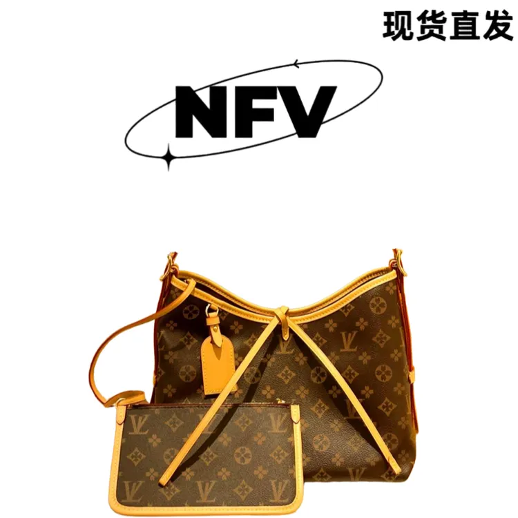 香港品牌轻奢2025新款老花流行时尚百搭网红托特包单肩斜挎购物袋