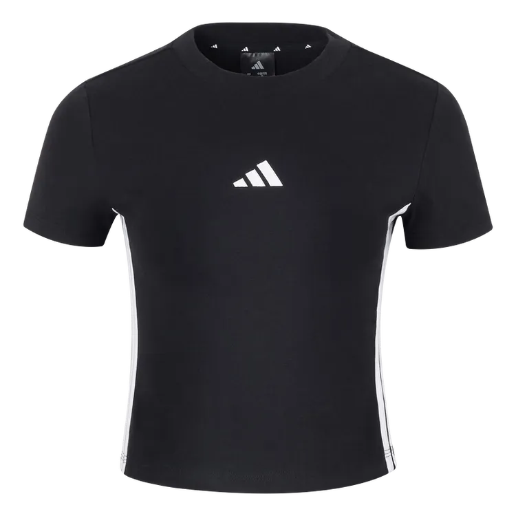 Adidas阿迪达斯女款夏日穿搭圆领潮流T恤短袖 JY8570