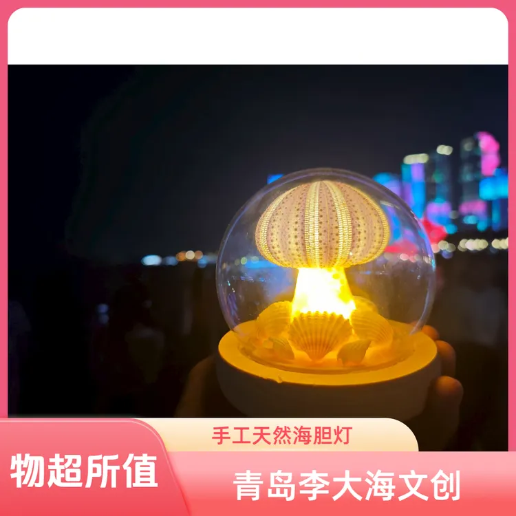 手工dly天然海胆护眼暖黄艺术品教师节礼物2025年新款
