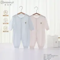 泡泡雨0-18个月婴幼儿新款空调服夏天日记连体衣