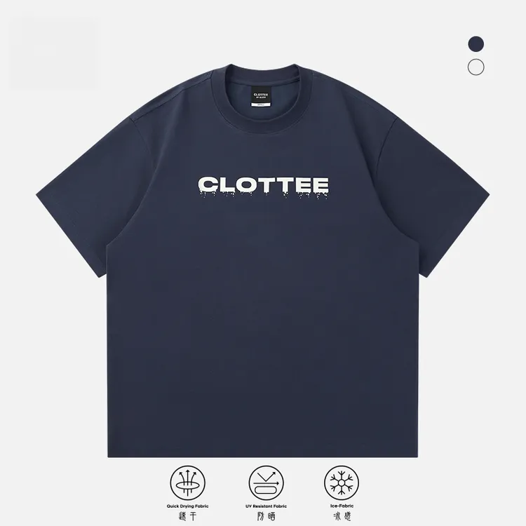 CLOTTEE by CLOT 光变印花短袖T恤 凉感防晒速干 基础系列