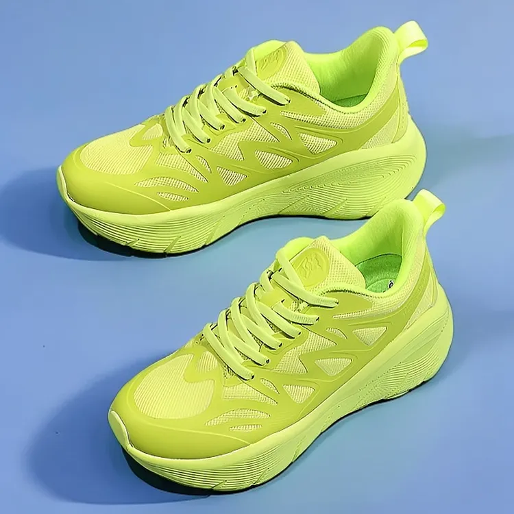 缓震慢跑鞋熊猫减震情侣秋冬透气轻便软底减震跳绳跳操健身慢跑鞋