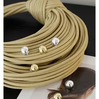 铜合金硅胶耳饰 A美洋MEIYANG 金球银球耳环耳针/耳夹