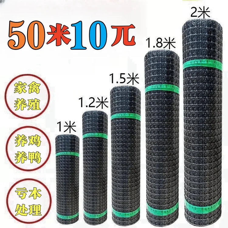 养殖网养鸡网尼龙网拦鸡围鸭网家禽塑料网护栏网种植菜园围网防护
