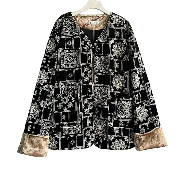 大码女装时尚外套秋冬冬季