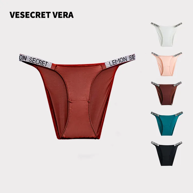 Vesecret Vera/性感水钻低腰内裤时尚轻奢BlingBling闪亮女三角裤