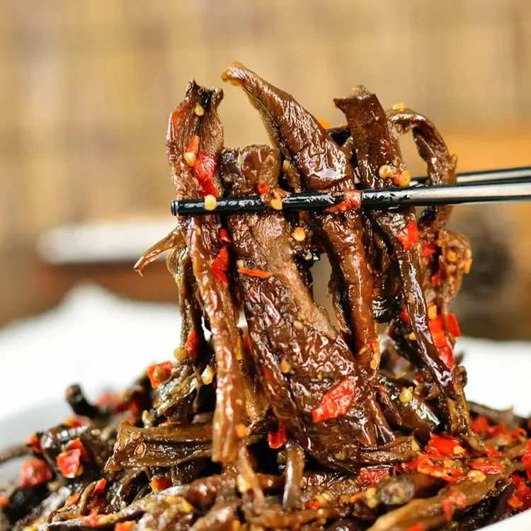 湖南农家特产手工茄子干无添加茄子扎1斤包邮