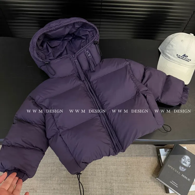 女童棉服冬季2025新款洋气儿童时髦双拉链加厚棉衣小女孩冬装外套