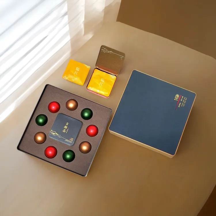 云南龙珠茶礼盒可装古树龙珠普洱茶白茶龙珠的包装盒保健丸空壳