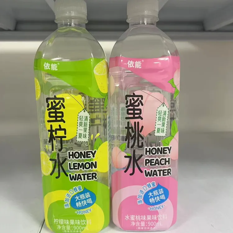 【6瓶】依能蜜水900ml蜜桃水蜜柠水 明年3月份到期