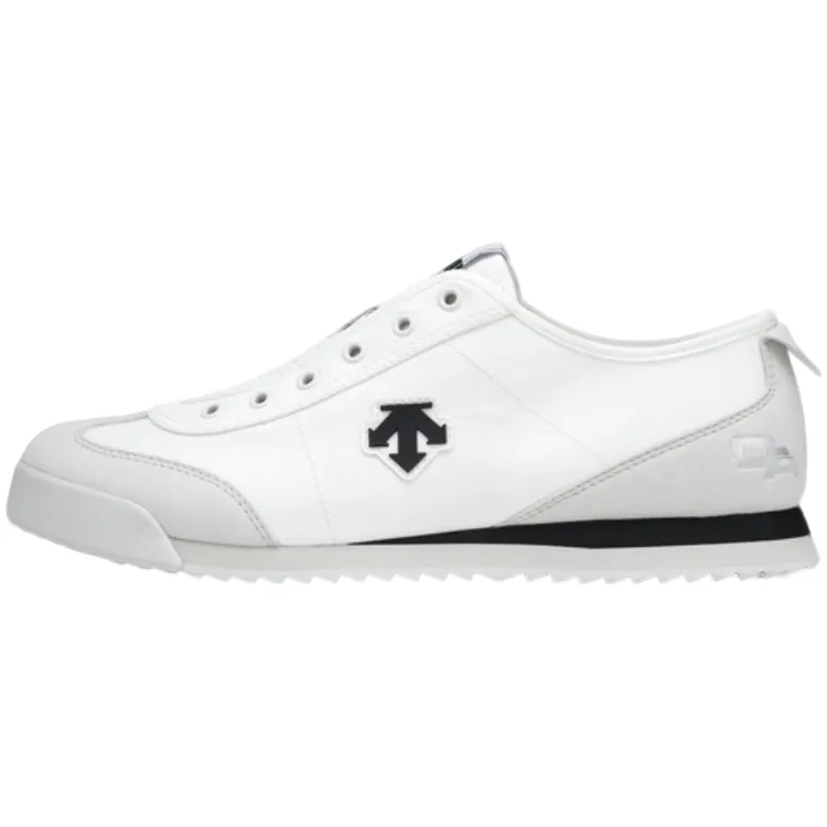 DESCENTE/迪桑特 Chron系列复古低帮休闲鞋女款白色D5232LSN25-WT