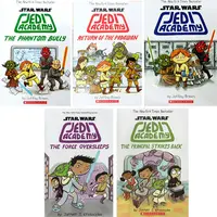 【非点读-微瑕】小彼恩 Star Wars   Jedi Academy 5册 非点读 