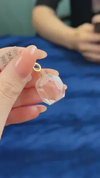 银S925镶嵌吊坠(不含链)水晶吊坠