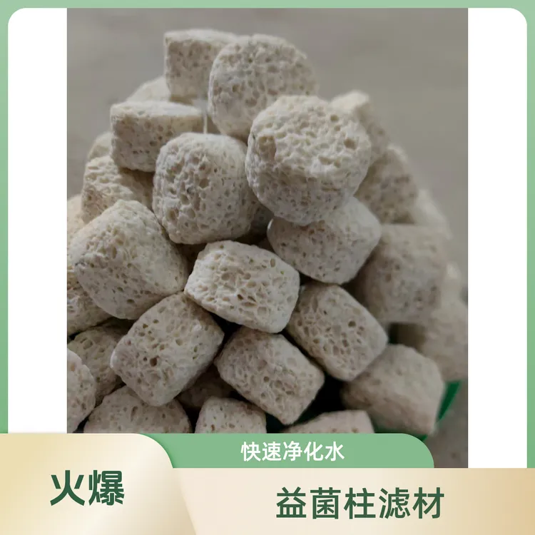 益菌柱（纯色）5斤鱼缸滤材鱼缸滤材硝化培菌锦鲤原矿培菌滤材