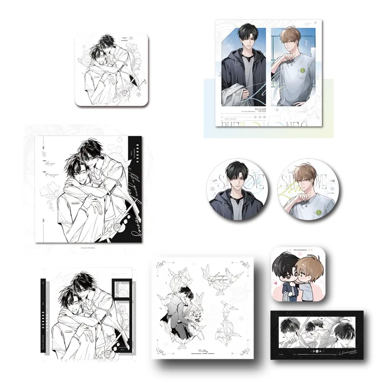 巍海稷《我喜欢你的信息素 》系列周边 三期 色纸徽章