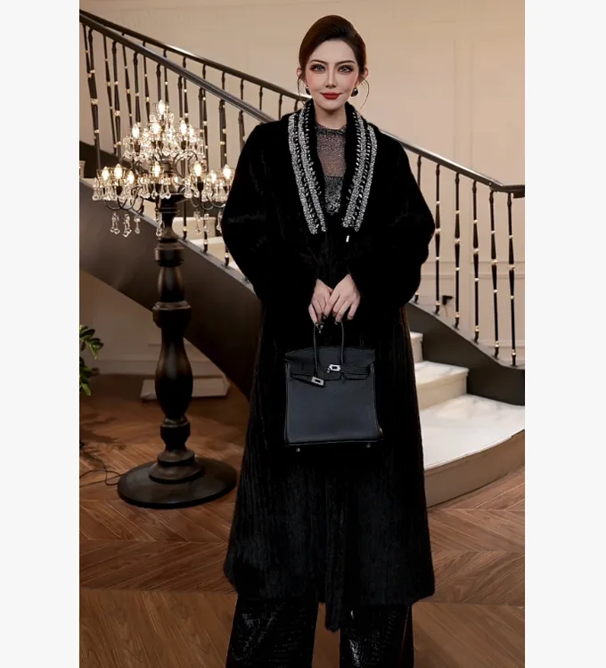 【FUNANI】 轻奢法式高级感重工原创设计感 大衣 X2530698