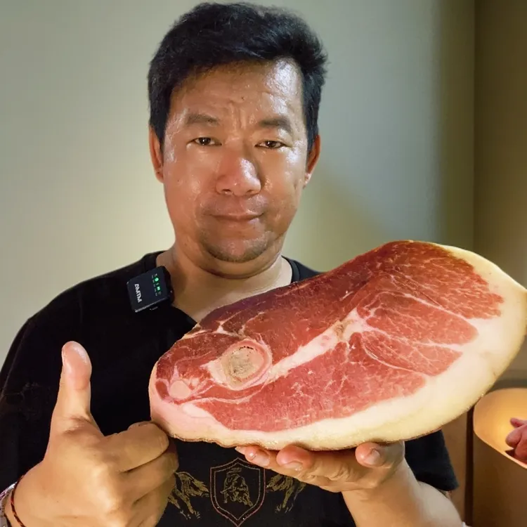 一物一拍专用连接.云南临沧深山发酵农家老火腿