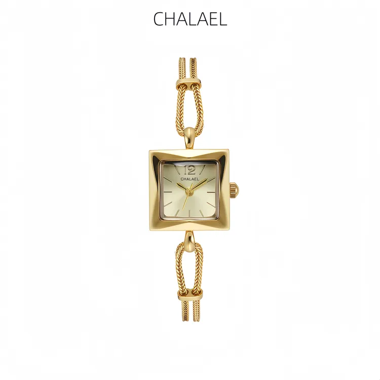 全球购【官方正品】名牌手表女表礼物罗马假日小金表手表OOTD轻奢