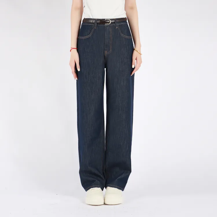 女士春夏秋冬四季360完美弹轻奢防褪色户外原浆直筒阔腿裤MA053