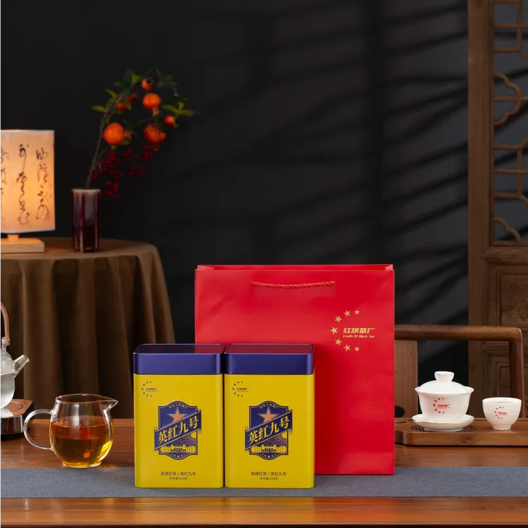 英德红茶英红九号广东特产250 克罐装英德红茶茶叶