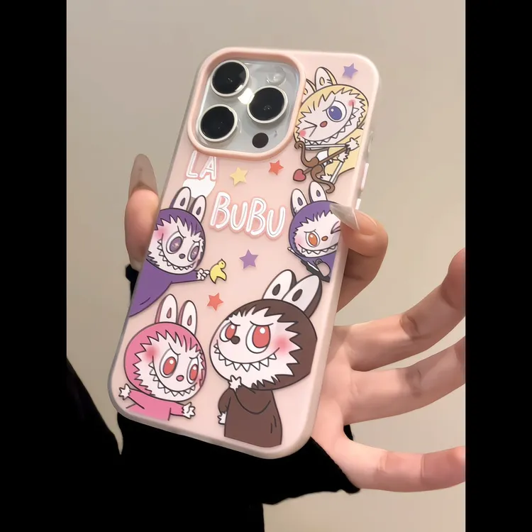 果冻壳丘比特小萌物适用于iPhone16promax苹果手机壳15pro14p/13