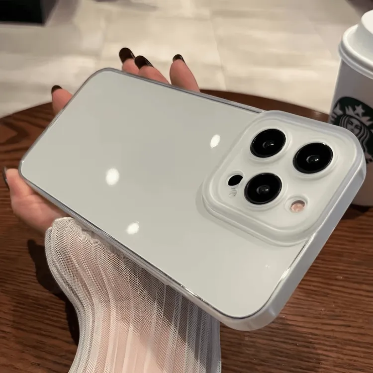 BANCA磨砂高级透明适用iPhone17/16/15promax手机壳14全包镜头13