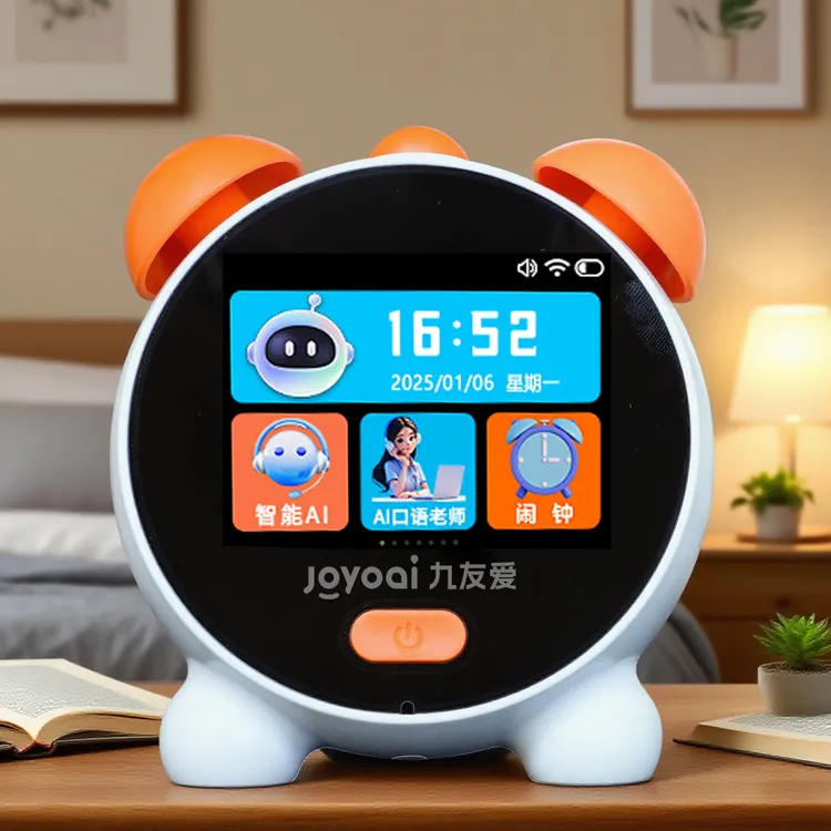 JOYOAI语音闹钟2025年ai智能闹钟小微对话时间管理器小初同步课堂