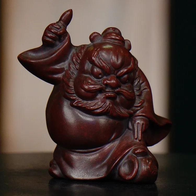 武钟馗 原矿紫砂