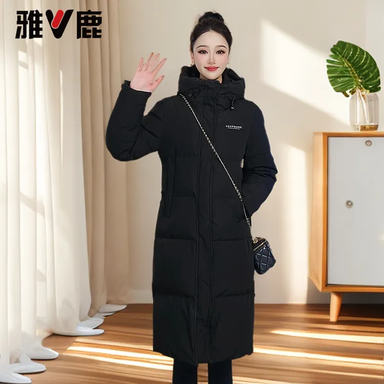 【反季清仓】雅鹿羽绒服羽绒服2025爆款冬日穿搭保暖冬季白色羽绒服