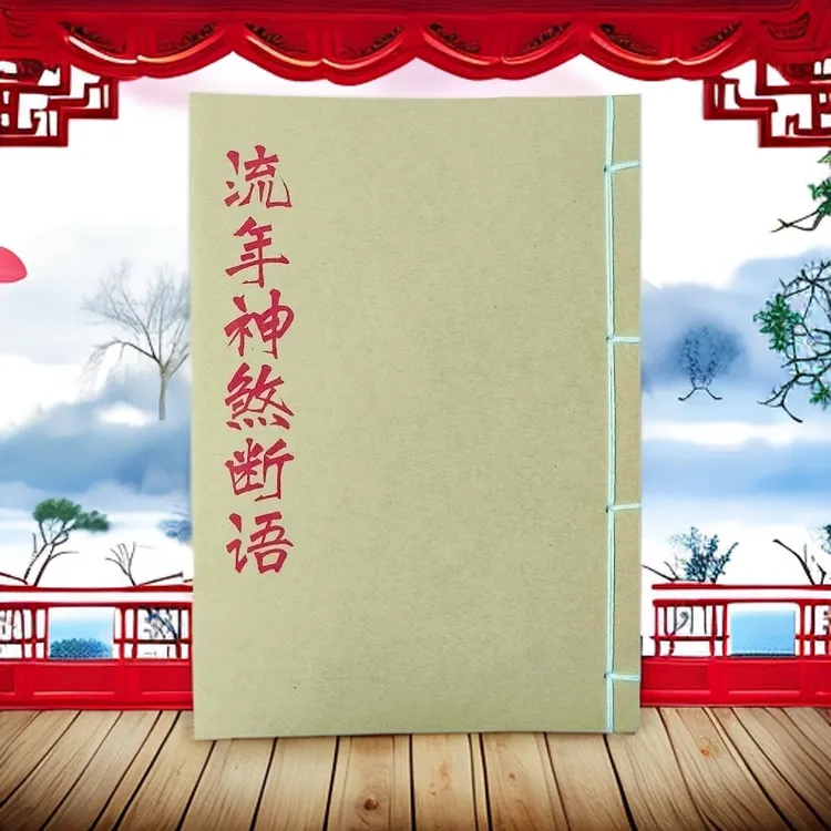 流年神煞断语 民间风水古籍 手工线装 山海经创意笔记本