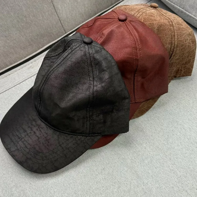 【澜亭絮絮】100桑蚕丝香云纱时尚棒球帽休闲