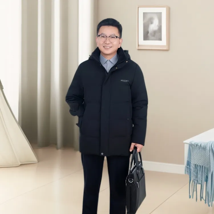 老爷车男士短款羽绒服男款爆款2025新款正品男款加厚秋冬羽绒服
