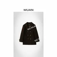 木岸MUAN：《中古西装棉服》“中古系列”定制100棉复古外套女YJ-23605