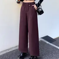 早秋款休闲直筒阔腿