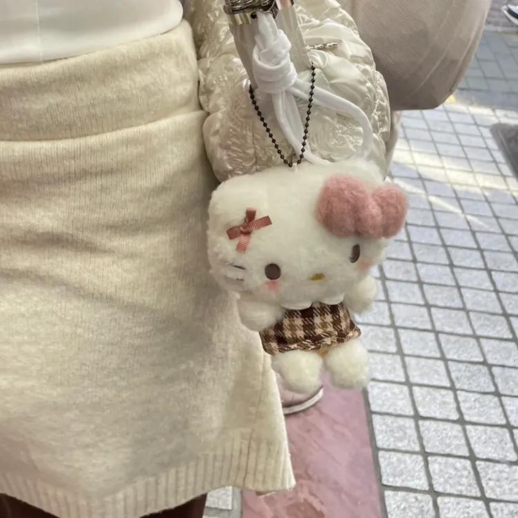 【东京限定】HelloKitty摩卡Kitty钥匙扣玩偶挂件