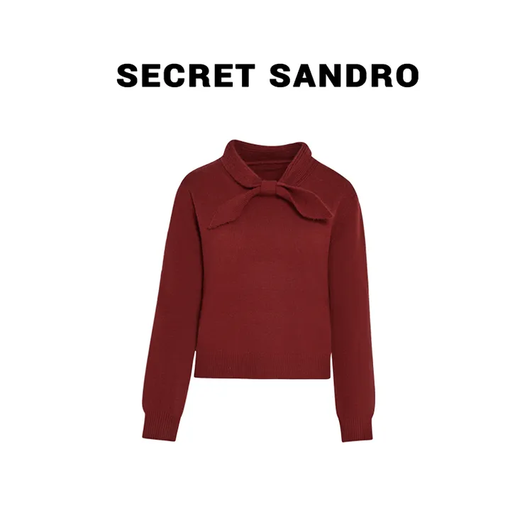 【可爱多】Secret Sandro 鸥小柒  毛针织衫  M84293165Q