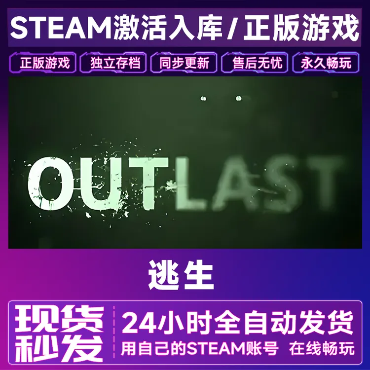 【steam游戏】逃生激活码CDKey在线电脑游戏全dlc全区入库