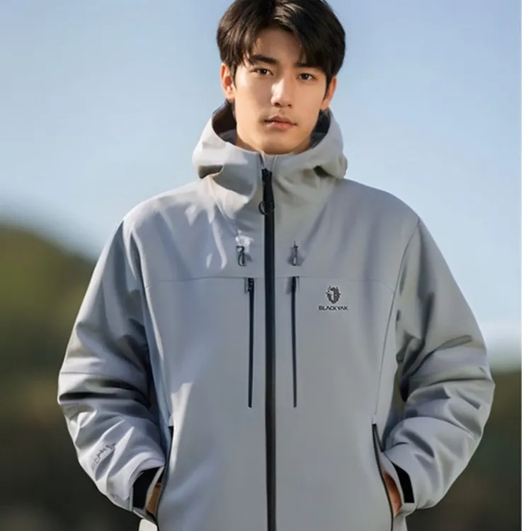 男士女士专业户外硬壳冲锋衣防水防风防暴雨外套