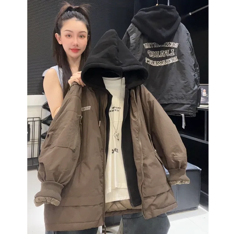 男童冬季棉衣新款中大童保暖冬装假两件休闲棉服外套MT68231-YT