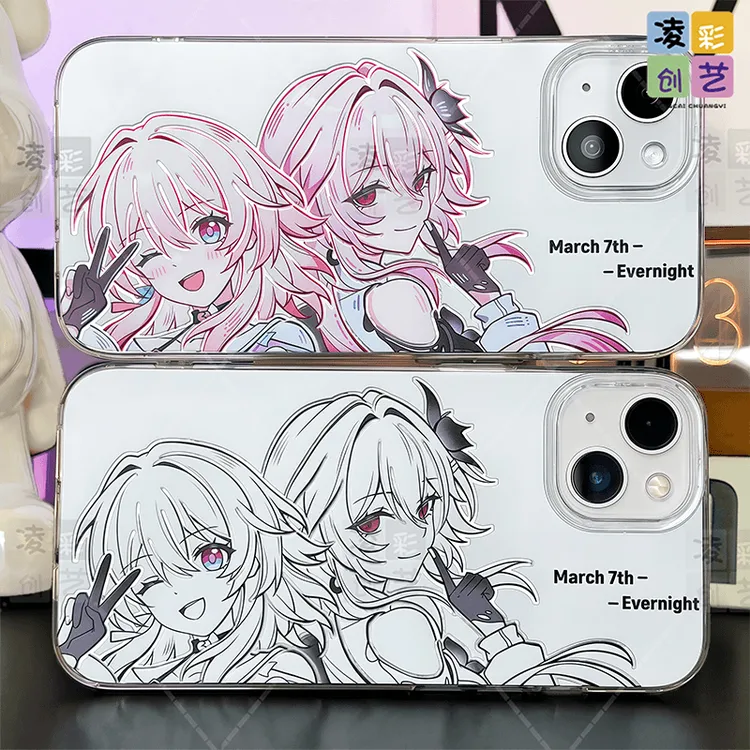 崩铁三月长夜适用于苹果华为oppo小米vivo荣耀一加彩银手机防摔壳