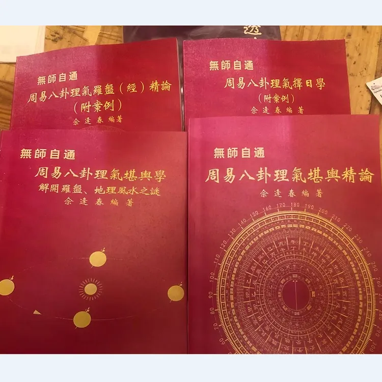 周易八卦理气堪舆精论学择日学罗盘（经）精论 4册 佘逢春 