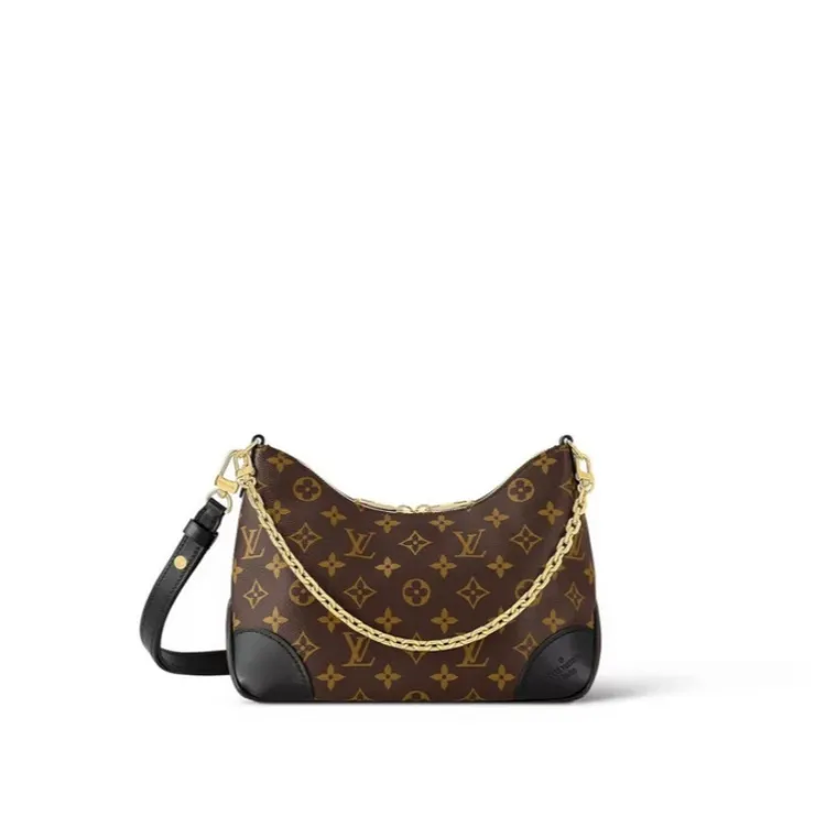 兜兜99新 LouisVuitton/路易威登 LV黑牛角包小号 单肩斜跨包/通
