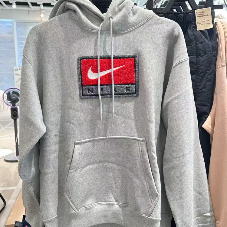 Nike耐克2026春季男女同款加绒运动休闲圆领卫衣套衫IF1259-063