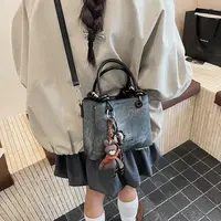 【阿芳专属】高颜值时尚休闲复古水桶包女新款爆款手提小众