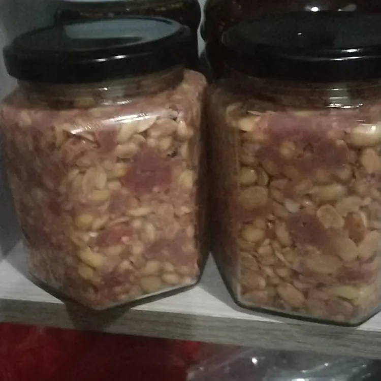 宣威加肉猪肝豆瓣酱（干渣）两瓶装每瓶500克顺丰包邮