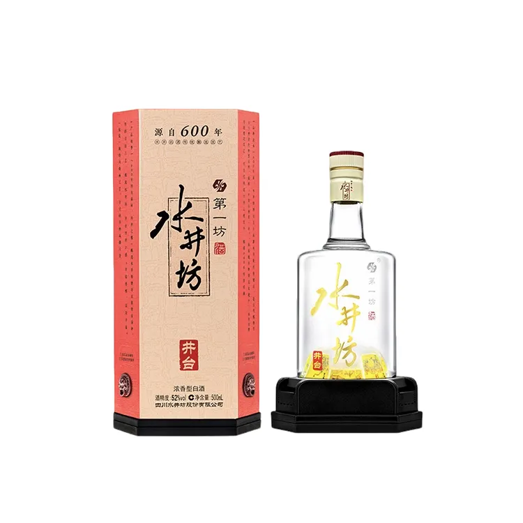 水井坊2007年井台500ml52度浓香型白酒