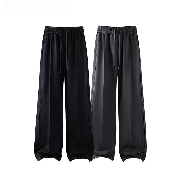 郑一穿搭【超模裤】显高显瘦宽松秋季男直筒休闲卫裤