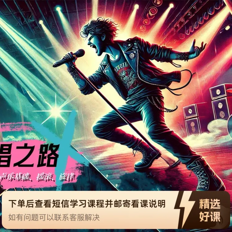 摇滚主唱之路（基础课程）“送嘶吼课程”（留意短信解锁课程）